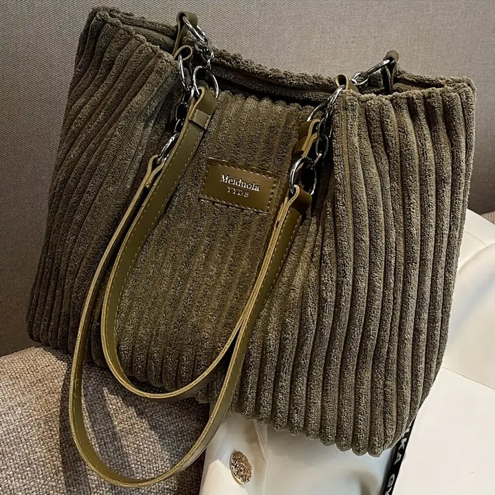 Megan™ | Katoenen Corduroy Tas