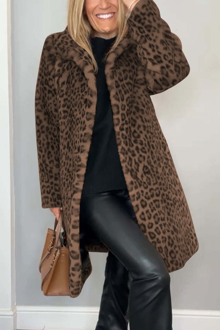 Priscilla™ | Leopard Print Coat