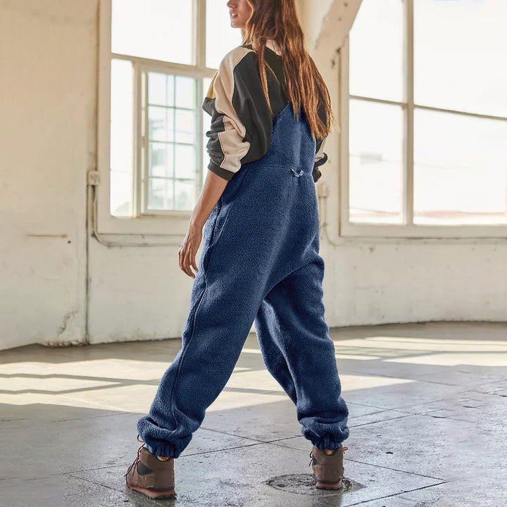 Marie™ | Verstelbare jumpsuit van corduroyfleece