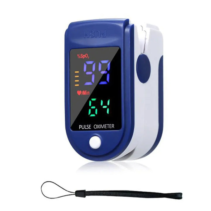 Oximeter | Meet gemakkelijk uw hartslag en zuurstofgehalte | 1+1 Gratis