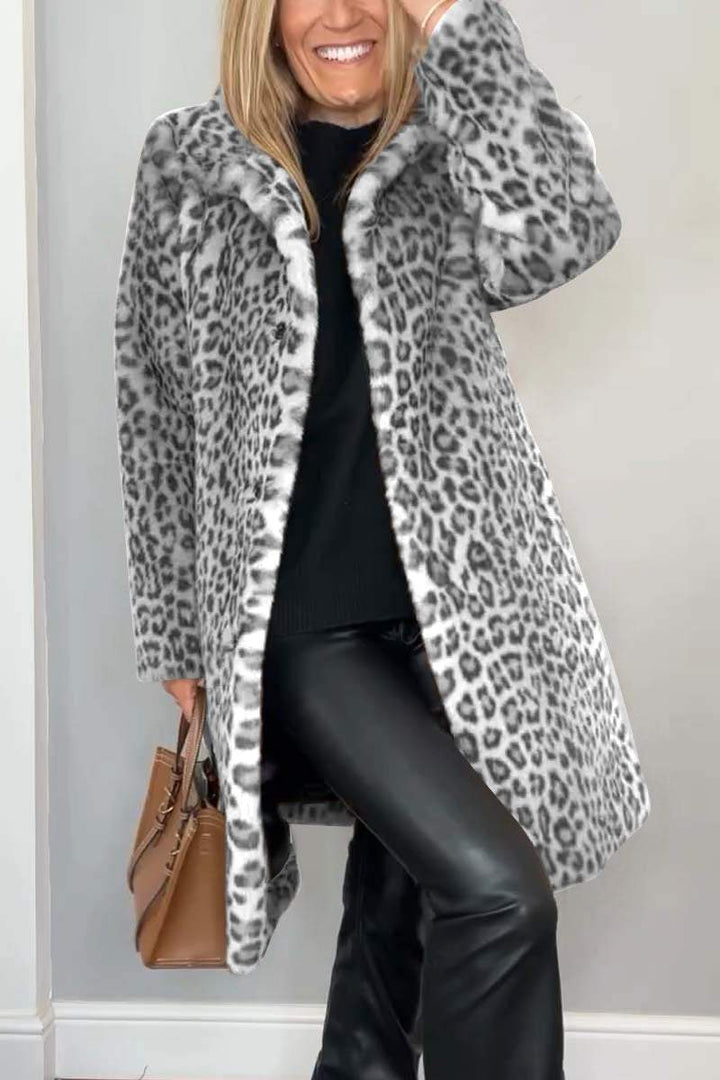 Priscilla™ | Leopard Print Coat