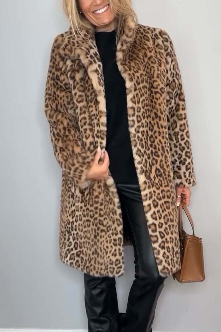 Priscilla™ | Leopard Print Coat