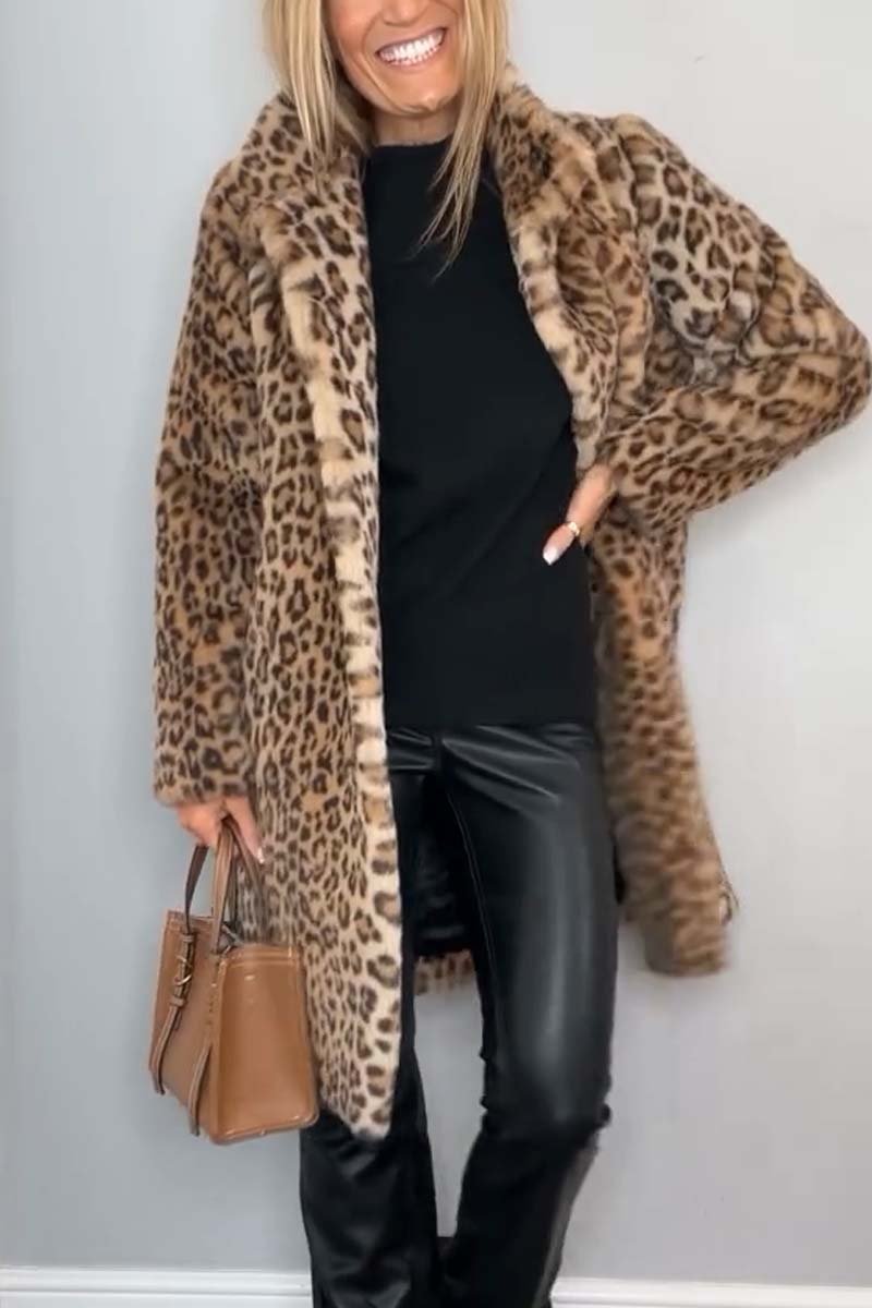 Priscilla™ | Leopard Print Coat